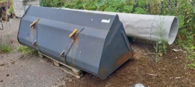 Landbrugsudstyr Ålø Materialeskovl.  m. Euro beslag.