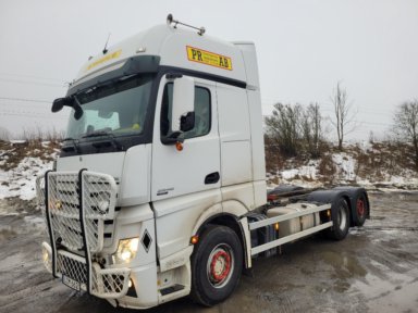MB ACTROS 480 6x2 Euro 6 chassi snabblås hydraulik