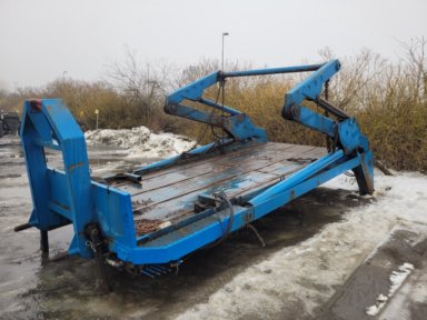 Liftdumper på lastväxlarram Joab