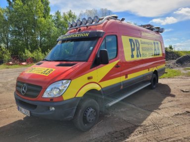 Filmbuss förAvlopp V-A IBAK kamerasystem MB 906KA50 4X4 