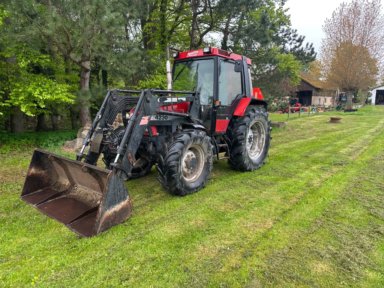  Case 4230 traktor med front læsser