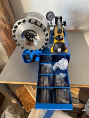 Hydraulisk slange presse ubrugt