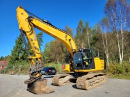 Grävmaskin JCB 220 LCT4F grävsystem Leica 3-d + skopor