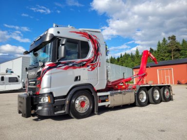 Lastväxlare Tridem Plog och salt SCANIA R650 8X4*4 -2021