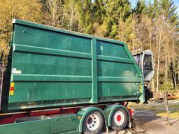 Kranflak lastväxlarflak  V-Kran V10cx 81 Dubbelt utskjut  / Låångs 