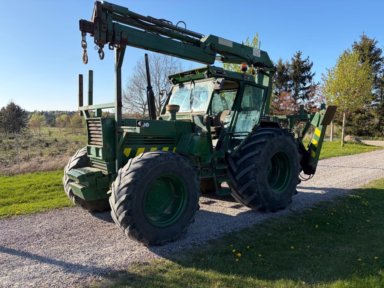 Fiat 140 - 90 DTPS med kran.