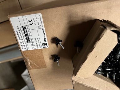 Udstyr og tilbehør Bore skruer 4,8 X 23 sort 
