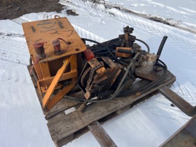Forskelligt udstyr Epoke LOT LOT med div. Hydroliktank, g hudraulikmotorer