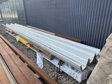 Stålplader trapez 90 x 6,25 meter