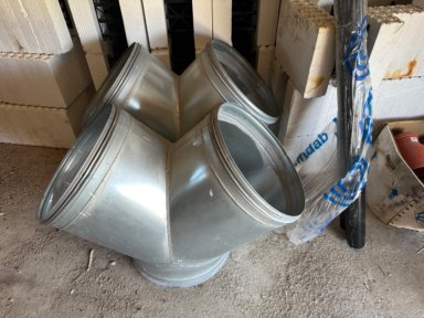 Ventilationsrør 2 stk