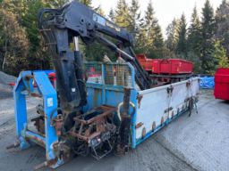 Kranflak för lastväxlare Hiab 135-4 med tillbehör