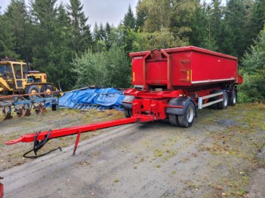 Lastväxlarsläp med tipp och flak HÄRRYDA THLBS-300-N
