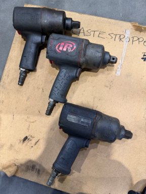 Diverse brukte luftverktøy. 13 stk / Air driven tools 13 pcs 
