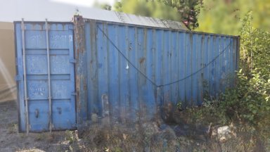 CMT 20 fots verkstedcontainer med kompressor, sveiseapparat og verktøy – 2008