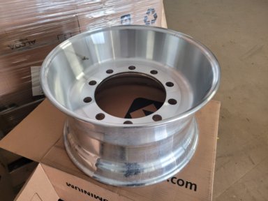10 st NYA Alcoa Ultra ONE "Super Single" 22,5" x 11,75" ET 0