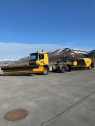 Komplett Sweeper, MB Actros 2032 4x4, Vammas SB3600, Plog AM TEHO. Lav KM stand!