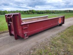 Lastväxlarflak Grusflak CMT 6 meter med kapell , anpassad för sandspridare