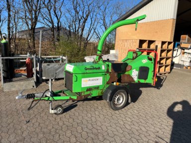 Have- og landskabsudstyr GreenMech ARB150Mt Mobil Flishugger 150