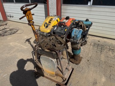 3stk jordlopper samt pladevibrator