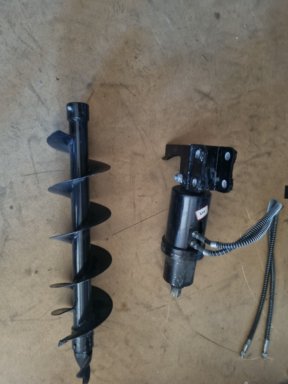 Nytt Jordbor til minigraver..200mm