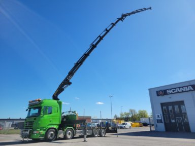 Kranbil Bodbil  SCANIA R480 8X2*6  Palfinger PK78002 & Jib