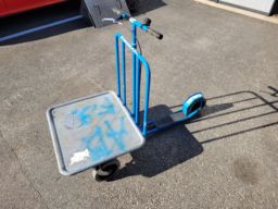 Sparkcykel med flak blå- Monark