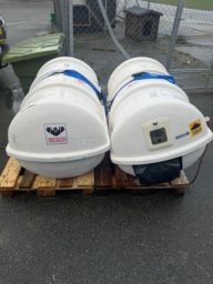 2 stk. Redningsflåter Viking 50DKR+S30
