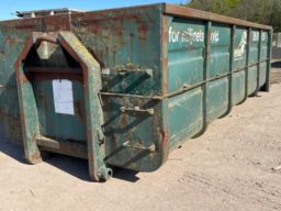 6m Container til krog og wirehejs 