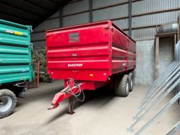 Landbrugsudstyr Baastrup 14 tons kornvogn Kornvogn Boogie 14 tons kornvogn
