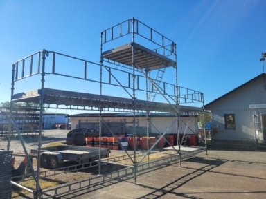 Byggställning ställningspaket Haki original , nyskick