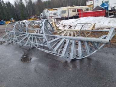 14m høy vindeltrapp