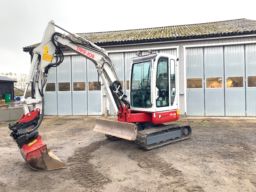 Grävmaskin Take-Job Takeuchi TB138FR, -2014, Zero-Swing