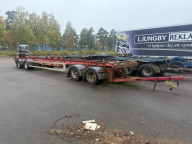 4 axligt släp/ Trailer Härryda HLBBS-360-N
