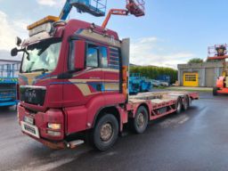 MAN TGS 37.480, Maskintransporter - VANG 22800kg nyttelast!