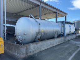 Aluminiumstank 34 m3 (OBS! Den grå på bildet)