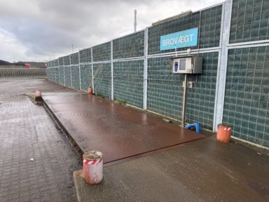 15 tons brovægt med Scanvægt VT200 computer