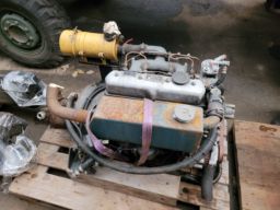  Dieselmotor Mitsubishi 4DG50 med hydraulpump 
