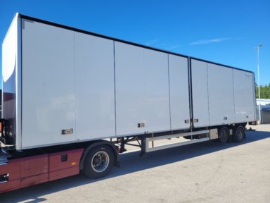 Trailer HFR 2-axlig öppningsbar sida bakgavellyft