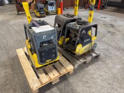 3 Vibroplattor  Wacker Neuson 