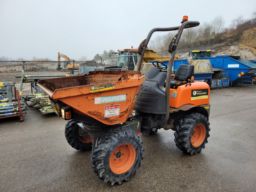 Minidumper Ausa D150 AHG med svängbart flak 