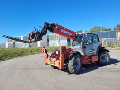 Teleskoptruck Manitou MT1840A med pallgafflar 