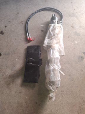  Uni loader Hydraulisk Jordbor Ø 200 x 1,5 mtr. (Ny)