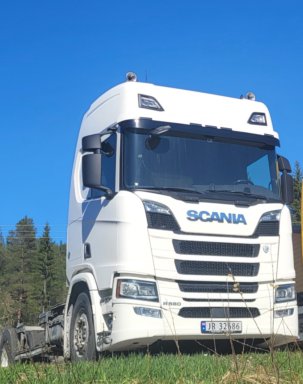 Chassis scania R580 tidligere tankbil