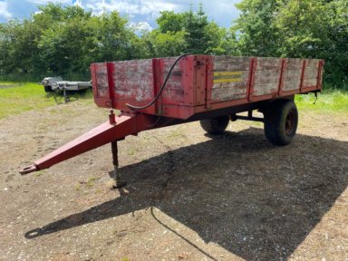Vestas SBT 65 Enakslet hydraulisk tipvogn / Single-axle hydraulic tipping trailer
