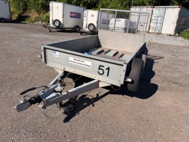 MC-henger BRENDERUP 2503GT Åpen henger