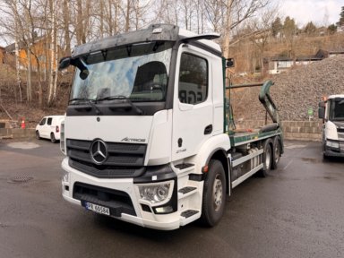 Lift dumper MERCEDES-BENZ ACTROS nylig EU godkjent 