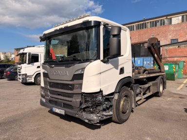 Lift dumper SCANIA P 320 Repobjekt 