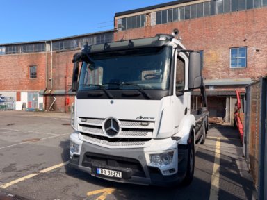 Lift dumper MERCEDES-BENZ 2543L ANTOS 2017 REP objekt EU Godkjent mars 2027