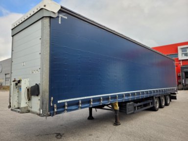 Kapell trailer gardintrailer Schmitz 3- axlig öppningsbart tak