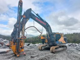 Volvo EC300E L, AMV boretårn, Topcon GPS